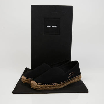 SAINT LAURENT Logo Espadrilles Sneaker 40.5 152753695