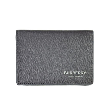 BURBERRY フラップカード財布 81119601 アントラサイトグレー 152930400