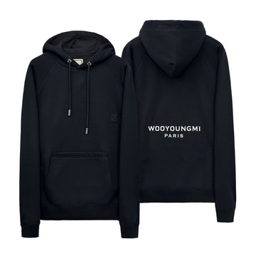 WOOYOUNGMI 26SS ニューバックロゴフーディーTシャツ W261TS37741B 152930592