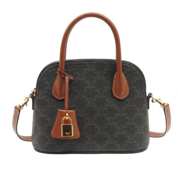 CELINE キャンバス カーフスキン トップハンドル 2WAY / 120682DNK.04LU 152930595