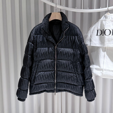 DIOR Schwarze Oblique Daunenjacke A+/48 152932663
