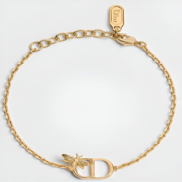 Dior Garden Bracelet in Gold Finish Metal B3299WOMMT_D300 152941264