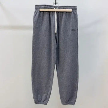 Celine [XL] Cotton Training Jogger Pants Gray 149913690
