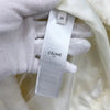 CELINE Oslot Fleece-Hoodie Jacket Weiß 149913983 [P]
