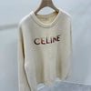 Celine Ribbed Wool Knit Ivory 152978912 [P]