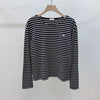 Celine Triope Stripe Long Sleeve T-Shirt 150250470 [P]