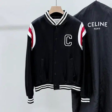 CELINE Satin-Woll-Teddy-Vorzeigeweste Schwarz 54 152980208