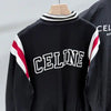 CELINE Satin-Woll-Teddy-Vorzeigeweste Schwarz 54 152980208 [P]