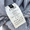 FENDI シアリングフリースフードジャケット グレー 52 152981482 [P]