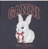 GANNI バニー ロゴ レディース 半袖 Tシャツ 151765541 [P]