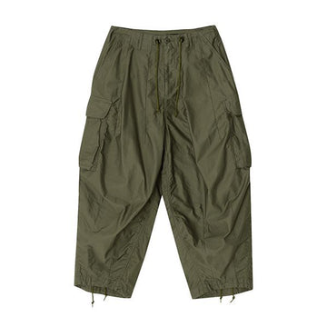 Needles QV155 A-Olive H.D. BDU Wide Cargo Pants for Men 144646584