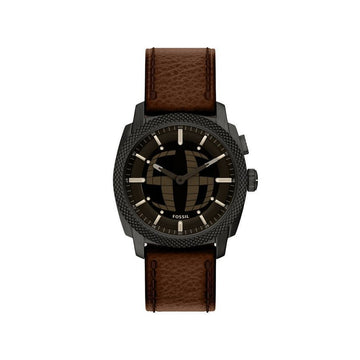 FOSSIL マシーン アナログ デジタル メンズ レザー ウォッチ 152826025 [P]