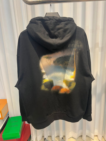 Wooyoungmi Black Logo Hoodie 52 153016658 [P]