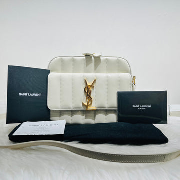 SAINT LAURENT アイボリー ビキ トイ カメラバッグ クロスバッグ 554075 153052370