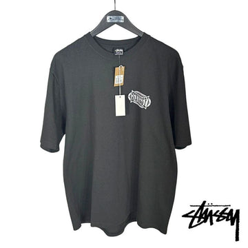 stussy Men's Short Sleeve T-Shirt 1905144 FADED BLACK 153055389
