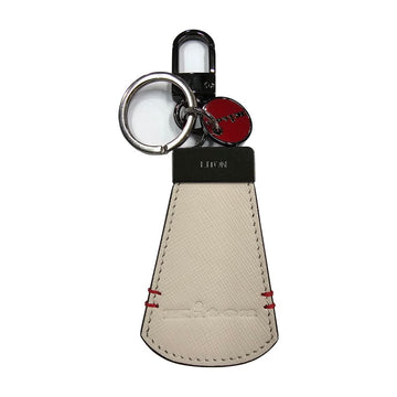 KITON Roter Anhänger Leder Schlüsselring Schlüsselanhänger UPEA021 N0126912 002 153062257