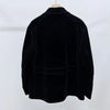 Prada Velvet Denim Bomber Jacket Black 153062896 [P]