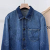 LOUIS VUITTON Monogram Denim Workwear Overshirt Jacket 25FW 153063377 [P]