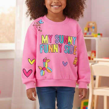 BILLIEBLUSH 25SS Grafikdruck Sweatshirt U20877 462 131430712