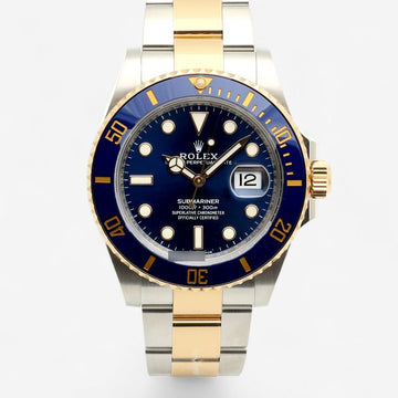 Rolex New Submariner 41 126613 Royal Blue Dial Men's Combo Watch with Warranty Certificate 153081118