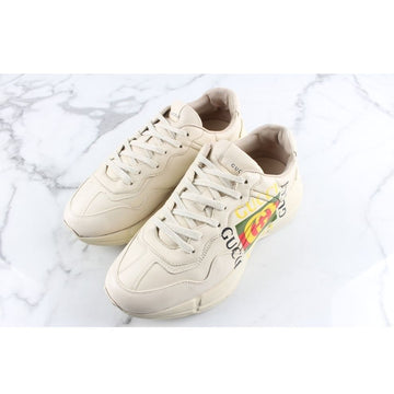 GUCCI Laiton Sneakers mit quadratischem Logo 7.5 153083451