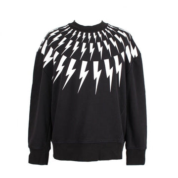 Neil Barrett Thunderbolt Fair Isle Sweatshirt S 153084274