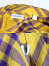 BURBERRY コットンチェックシャツイエローXL 153094869 [P]