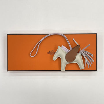 HERMES ペガサス バッグチャーム クレ/ライラック 153094926