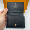 LOUIS VUITTON アンプリント カードケース ブラック 153095065 [P]