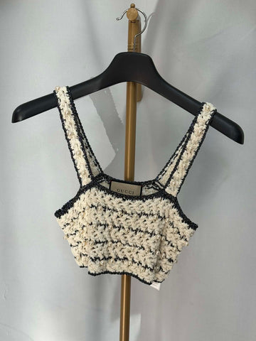 GUCCI 新商品級タンクトップ クロップド XS 153095067