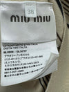 MIU MIU Strick Kurzarm Größe 38 153095127 [P]