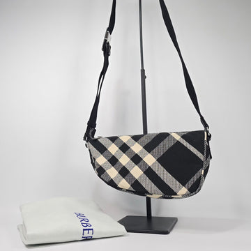 Burberry Shield Check Small Crossbody Bag 153095174