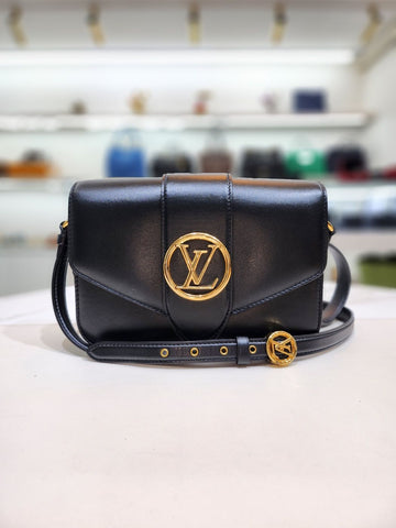 LOUIS VUITTON ポン・ヌフ MM ショルダー クロスバッグ M55948 153095347