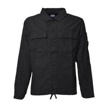 CP COMPANY Überhemd mit Baumwoll-Ripsstop 18CMOS237A 005691G 999 143276983