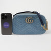 GUCCI ペールスタッズ GG マーモント スモール ショルダー クロスバッグ 447632 152796294 [P]