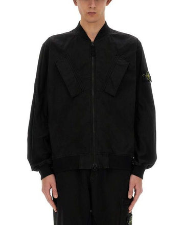 Stone Island Supima Cotton Twill Stretch TC Bomber Jacket 801542510 V0029 152201525