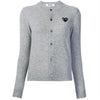 Comme Des Garcons Women's Gray Black Patch Cardigan 153097409 [P]