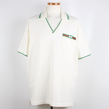 GUCCI ウェブインターロッキングGポロカラーT XL 153097434