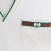 Gucci Web Interlocking G Polo Collar T-Shirt XL 153097434 [P]
