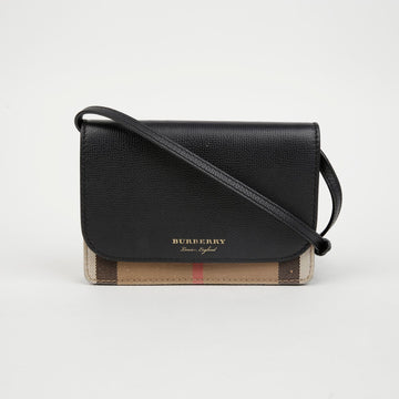 BURBERRY 8046316 ニューハンプシャーチェックショルダークロスバッグ 152778957