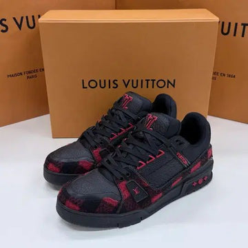 LOUIS VUITTON デニムトレーナースニーカー 8.5 153097660