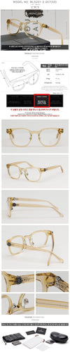 MONCLER Brille ML5201D Luxus Asiatische Passform Rechteckig Daily Acetat 123515751 [P]