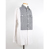 BURBERRY ギンガムディテール長袖シャツ XL 153097789 [P]