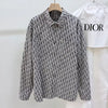 DIOR オブリーク カスリ デニム オーバーシャツ ジャケット 153097906 [P]