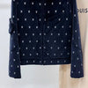 Louis Vuitton LV Velvet Evening Monogram Blouson Jacket 48 150250387 [P]