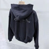 Dior Oversized M Couture Back Logo Hoodie Black 343J691A0878 150247621 [P]