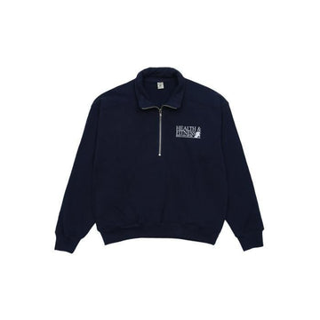 SPORTY & RICH Unisex Healthy and Fitness Half-Zip Sweatshirt QZ861NA 57733079