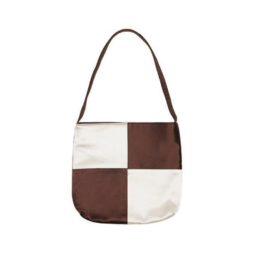 HAI Vera Checkerboard Tasche (braun und ivory) 34343234