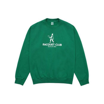 SPORTY & RICH Club Crewneck Sweatshirt CR654GS 44408419