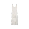 TACH MAXI BESTICKTES KLEID Beige Magnolia-IV 78467344 [P]